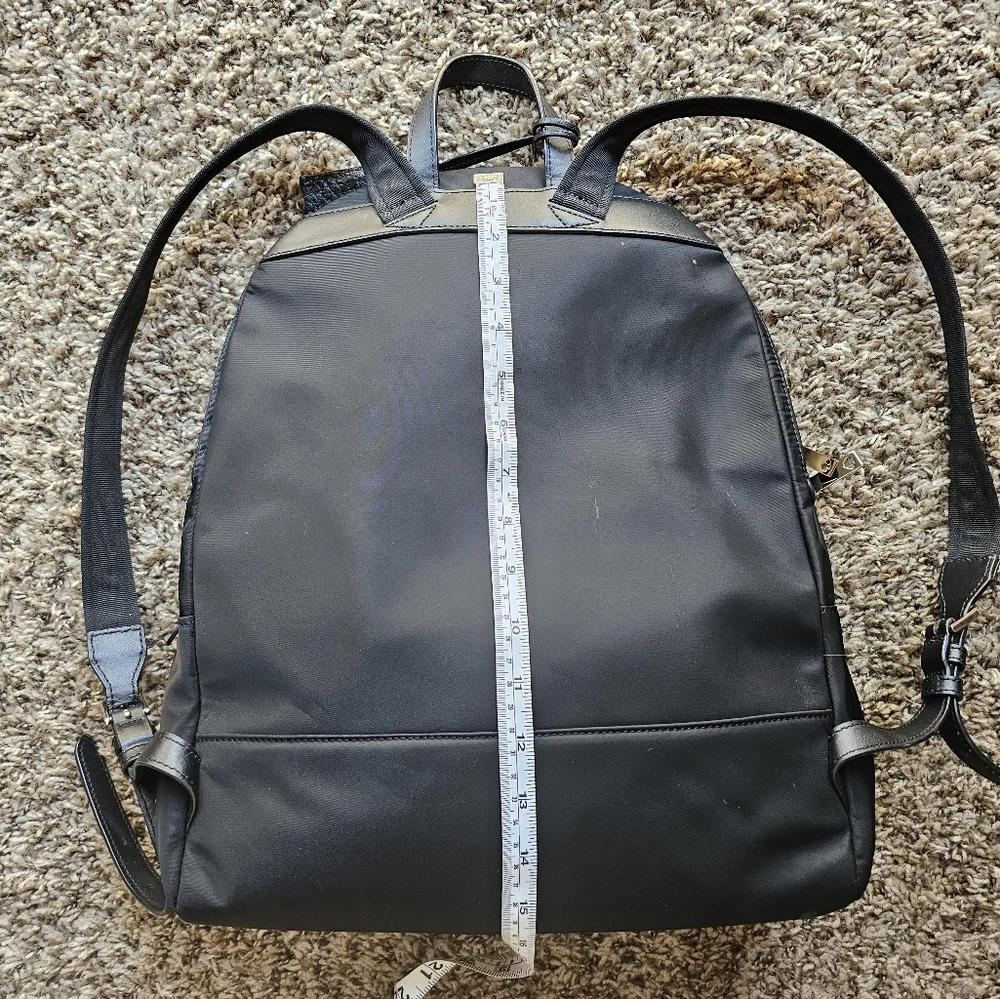 Kate Spade Karissa Black Multi Pocket Big‎ Zip Backpack